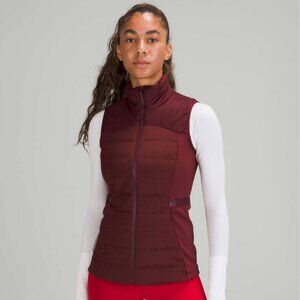 Lululemon Down For It All Vest - Red Merlot - 10